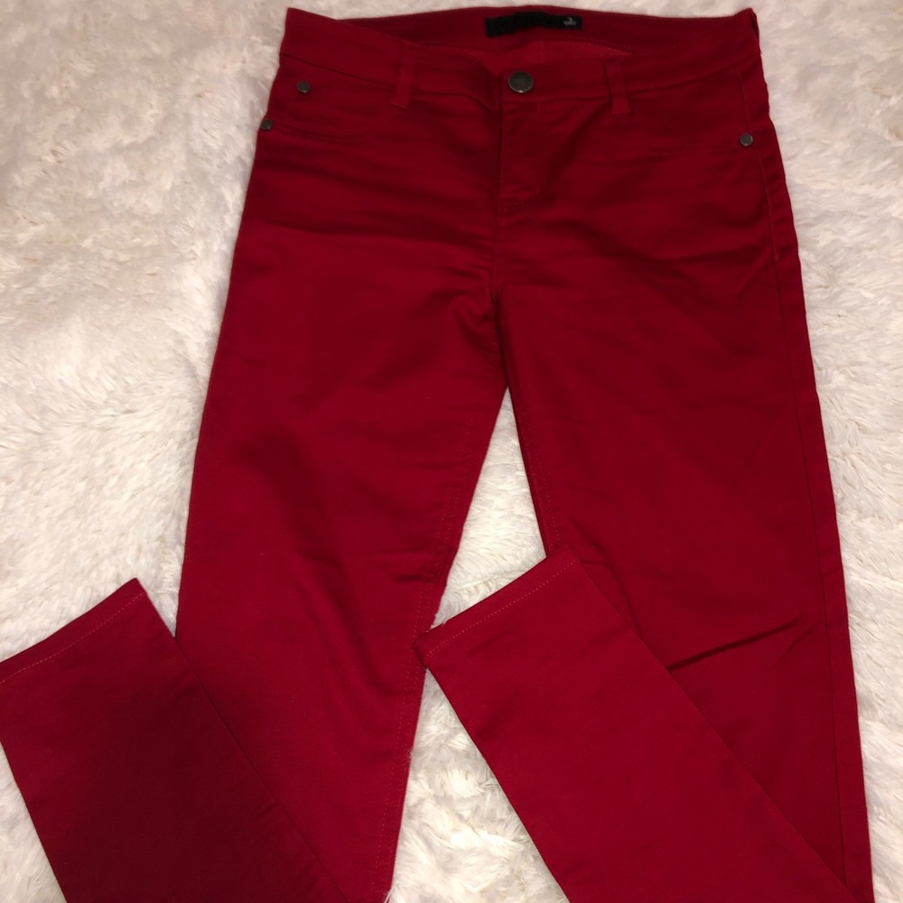 Tinseltown red midrise jeans skinny❣️
